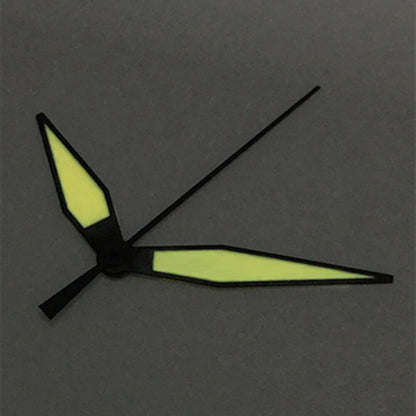 White+ brand white diamond-shaped orange lume watch hands for ETA2836/2846/2824 movements, precise fit and bright visibility