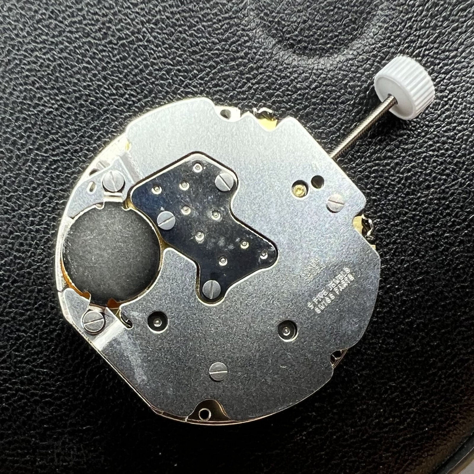 Swiss Made Ronda 3540D quartz watch movement, precise timekeeping for luxury watch accessories.