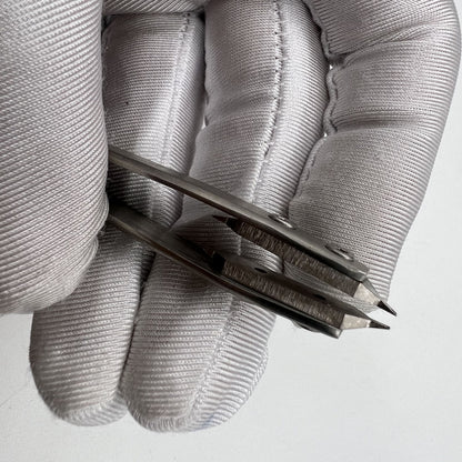 Precision Bergeon 7825 spring bar tweezer for watch lug removal, ideal for secure strap fitting accessories.