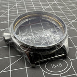 44mm Watch Case Stainless Steel Case for 6498 Seagull ST3600/ST3621 or ETA 6497