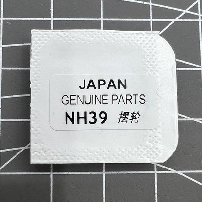Golden Watch Balance Wheel with Splint Fit for Miyota NH38 NH39 Movement