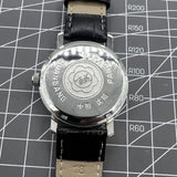 37mm China Baihua Manual Mechanical Watch 19 Jews Silver Dial Shock-Resistant