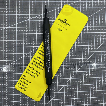 Bergeon Schweizer Federschlitz Werkzeug Modell 3153 Swiss