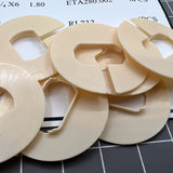 12pcs Plastic Watch Movement Holder Spacer Casing Ring for 280.002 RL732