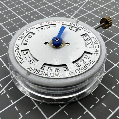 MINGZHU 2813 8205 Silver Date Day Automatic Mechanical Movement
