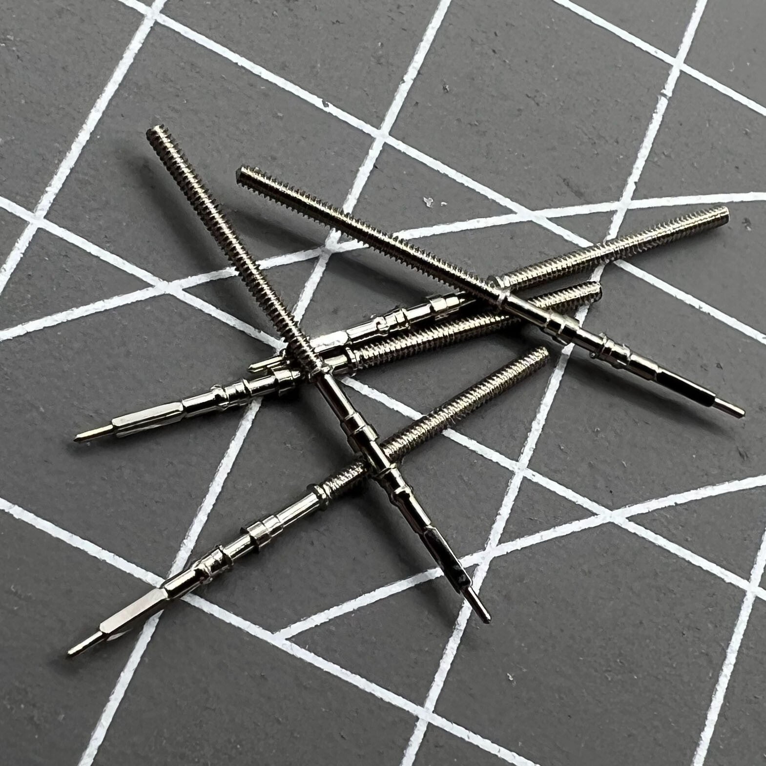 Stainless steel winding stem for 4R36 NH35 NH36 NH38 NH39A watch movements