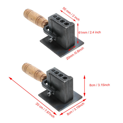 Jewelry Metal Molding Groove Ingot Mould Size Adjustable Jewelry Tool