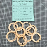 12 PIECES 5 Ligne Sizes Movement Case Spacer Casing Ring Holder #AC-676-11.5