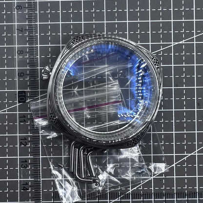 47mm Uhrglas 316L Graviertes Gehäuse für Seagull ST3600 ST3621 ETA6497 649