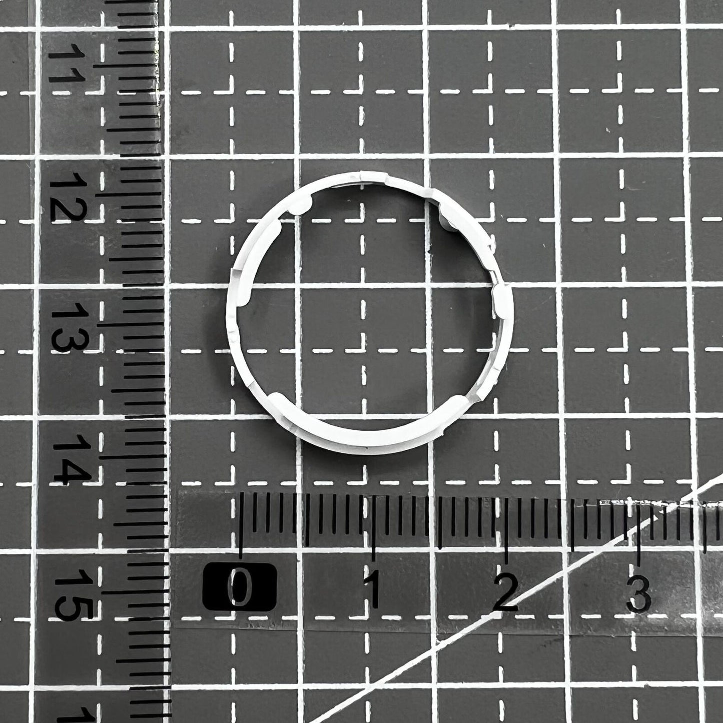 Plastic Watch Case Movement Cushion Mount Spacer Ring for Miyota 6T51 Movement