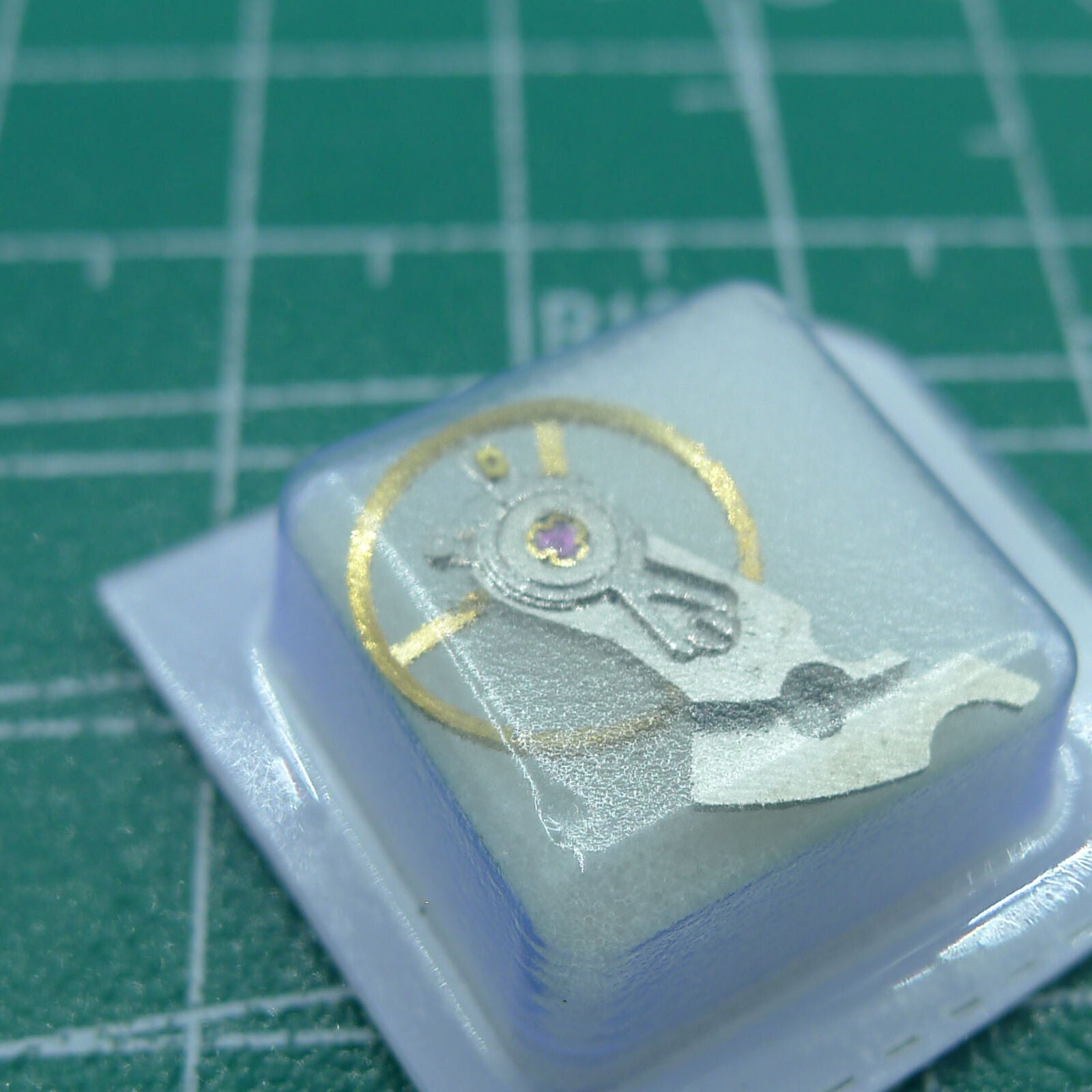 Wholesale generic watch balance wheel with splint, compatible with ETA C07.111 movement, precise replacement part.