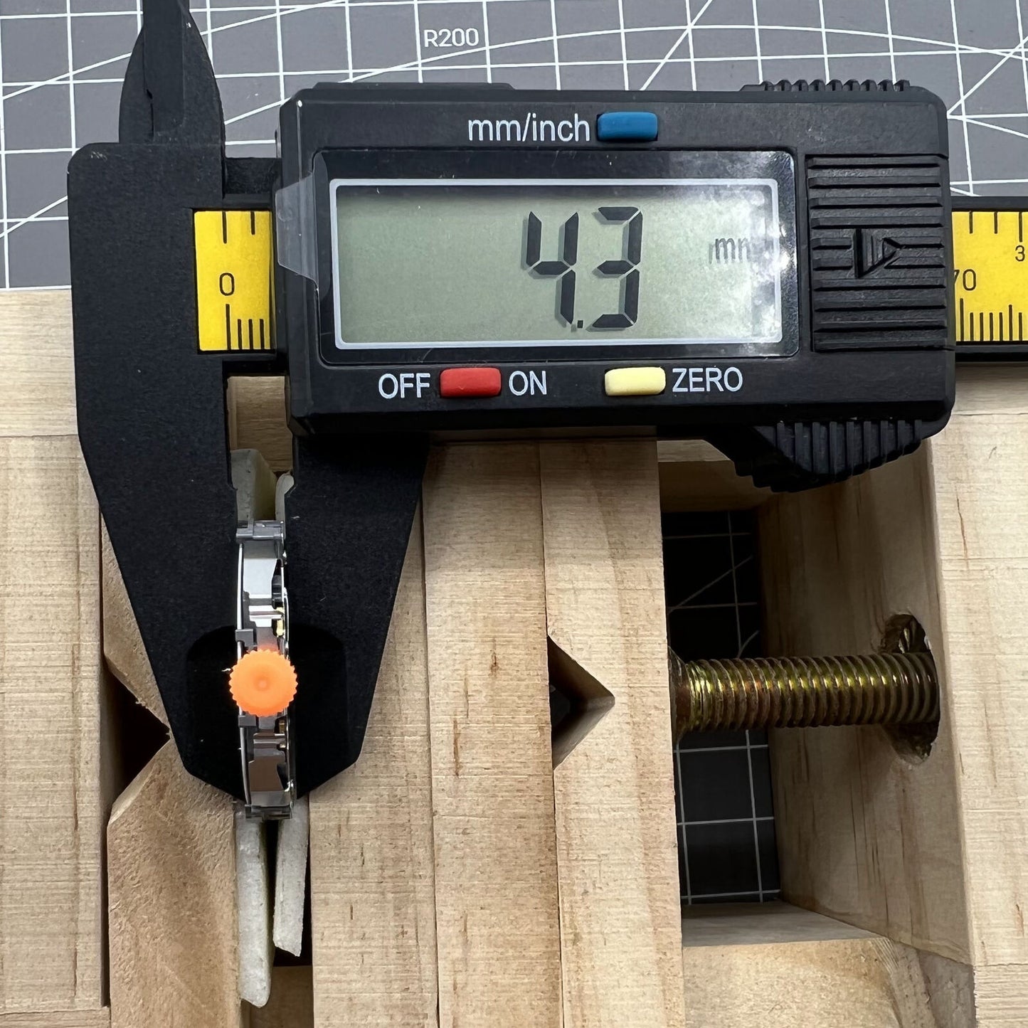 Miyota JS25 Japan Quartz watch featuring four small second subdials and date display at 3 o?clock.