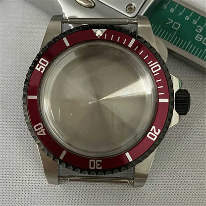 39.5mm PVD Bronze Retro 316L Stainless Steel Watch Case for NH35/NH36