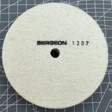 Swiss Bergeon 1207 White Felt Polishing Wheels Swiss Made