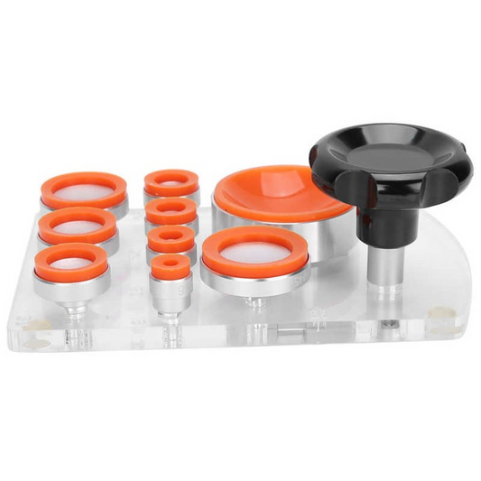 Watch Suction Back Case Cover Opener with 8pcs Dies for Watchmaker
