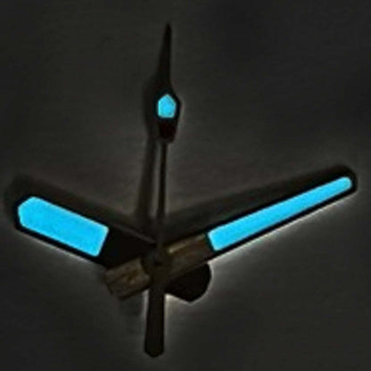 17mm C3 Blue BGW-9 Lume 316 Steel Watch Hands for Movement SKX/SBBN NH35A/NH36A
