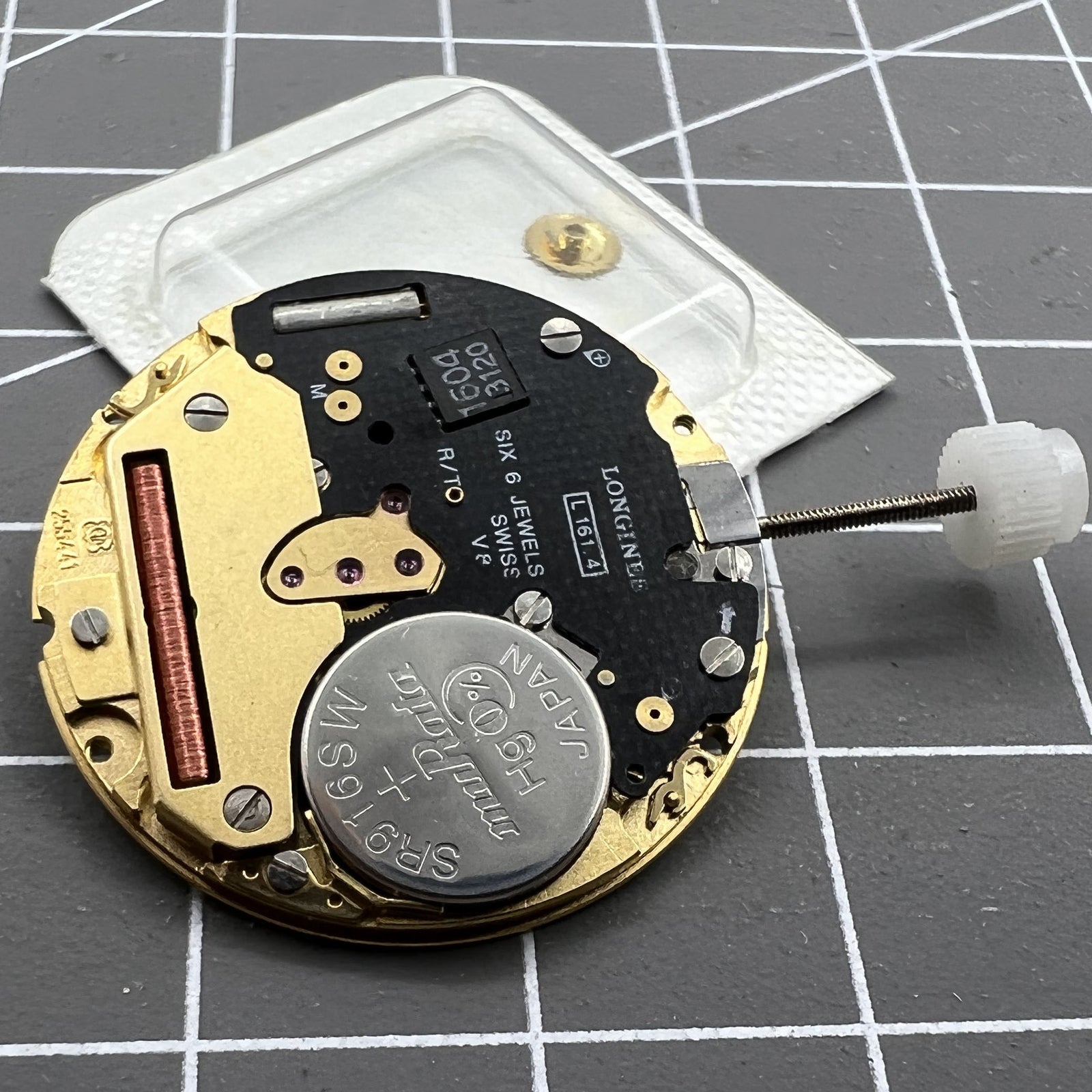 Quarzwerk ETA 255 411 Uhrwerk mit 3 Zeigern f�r pr�zise Uhrenersatzteile von ETA.