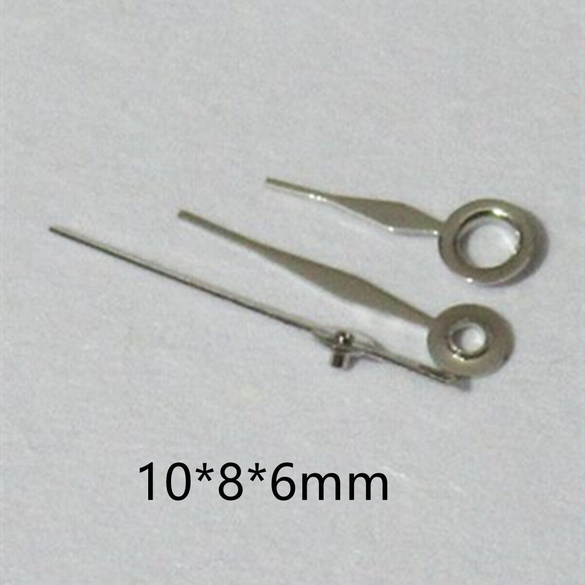 10 mm silberner Uhrzeigersatz in Diamantform für Miyota 2035 2115 2105 2305 2315