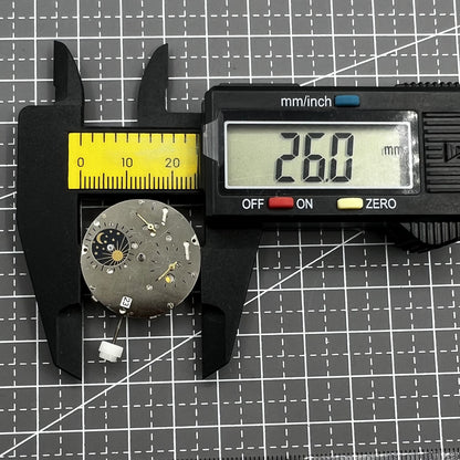 Mingzhu mechanisches Uhrwerk mit kleiner Sekunde bei 6, 9 und 12 Uhr, pr�zises Automatikwerk