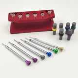Watch Screwdriver Set Repair Watch Tools Kit With Stand Extra Blades