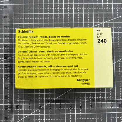 Klingspor Deutschland Schleifklotz polishing tool for watch accessories, model #5444-KL, precision cleaning aid.