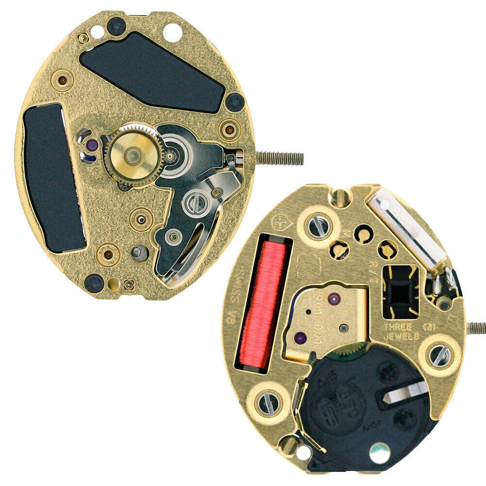 ETA 901.001 Watch Quartz 2 Hands Movement
