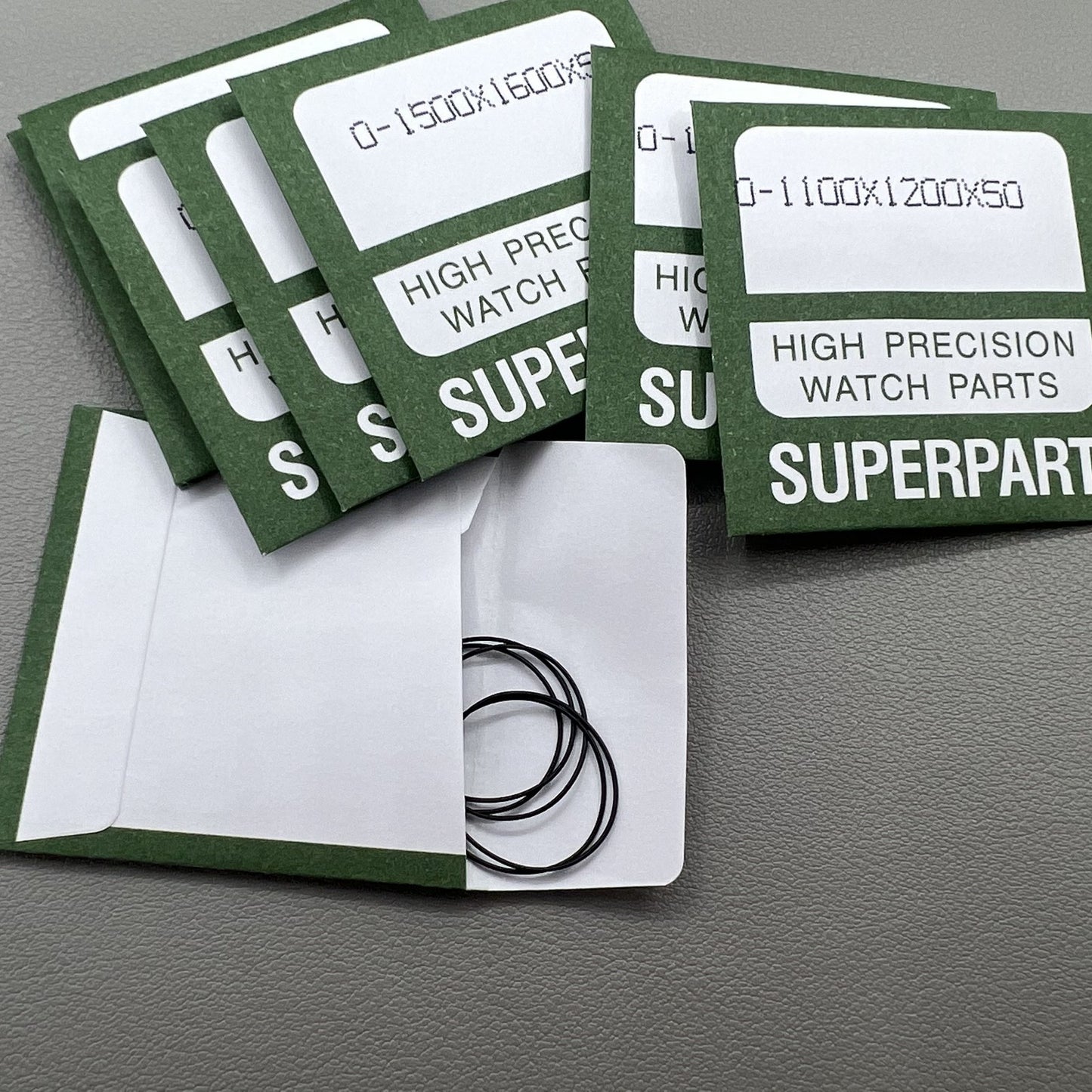 200 Sizes 1000pcs Waterproof O-Type F-Type Ring Kit Watch Back Gasket Washers