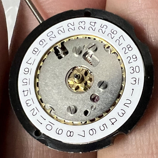 Ronda 585 Quartz Watch Movement Date At 3/6