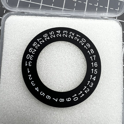 28.5mm AP Front Date Disk Date Black Generic for Movement 2813 Movement Date@3