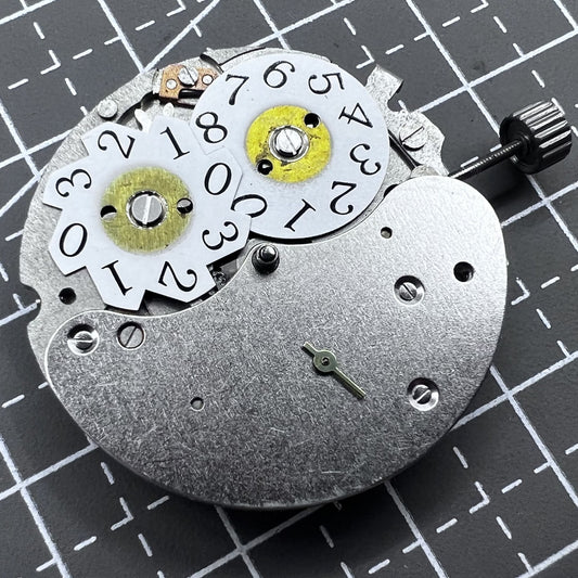 Tianjin T17 Mechanical Movement Big Date At 12 Super Thin 2 Hands Small Second