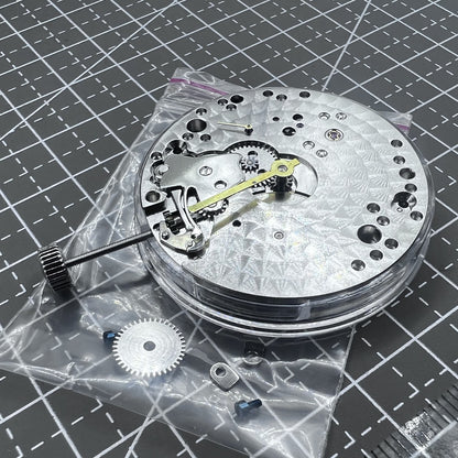 Seagull ST3621 mechanisches Uhrwerk mit ETA 6498 Kaliber, Sekundenanzeige bei 6 Uhr, Uhrwerkzubeh�r