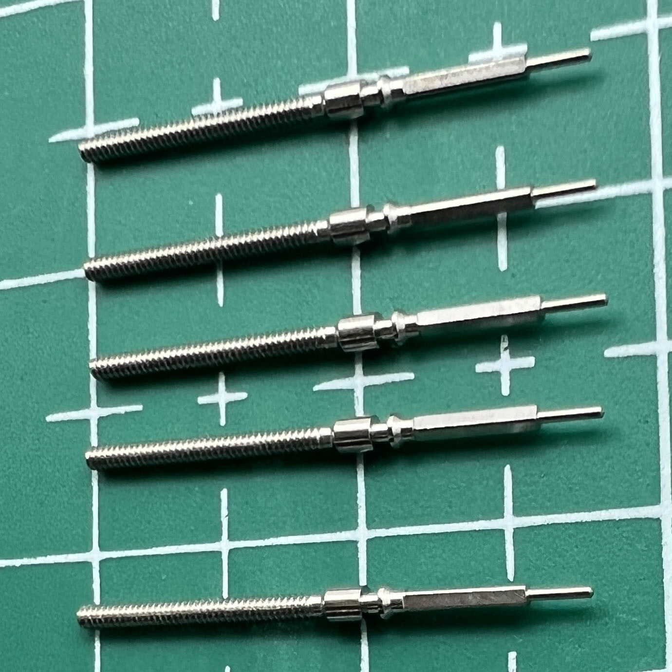 Watch winding stems spare parts for ST2555, compatible replacement components for repair and maintenance.