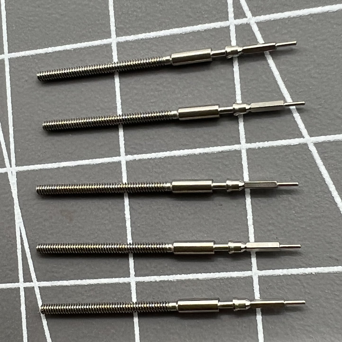 5PCS/Pack Watch Winding Stems Generic for Miyota 9015 Watch Movement