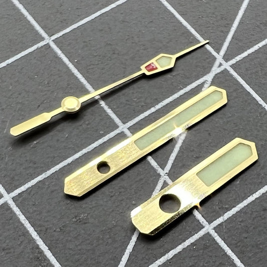 C3 Super Lume watch hands for SBDX001 SBDC001 SKX007 SRP777 with NH35A movement precision.