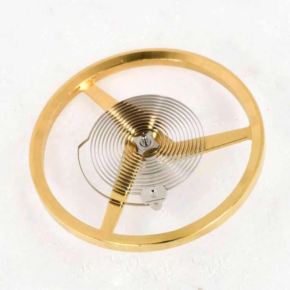 Swiss Original Balance Wheel for ETA C01.211 movement, precision watch part #6402 by Swiss brand.