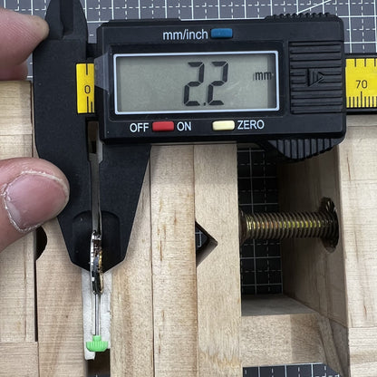 Miyota 4T13 quartz watch movement with three hands and date display at 3 o'clock slot for precise timekeeping.