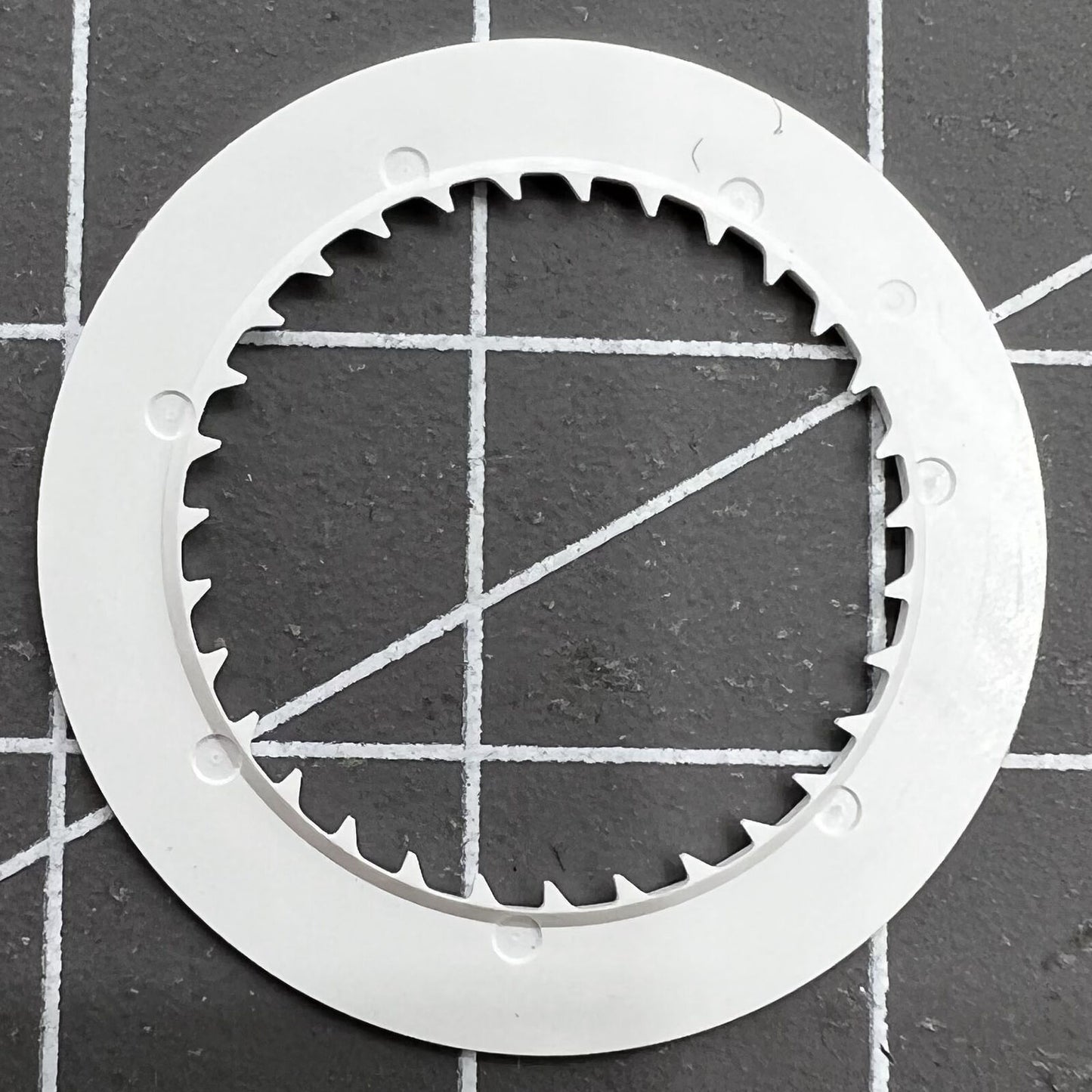 Arabic date disk wheel for Japan NH35 automatic watch movement, precision replacement.