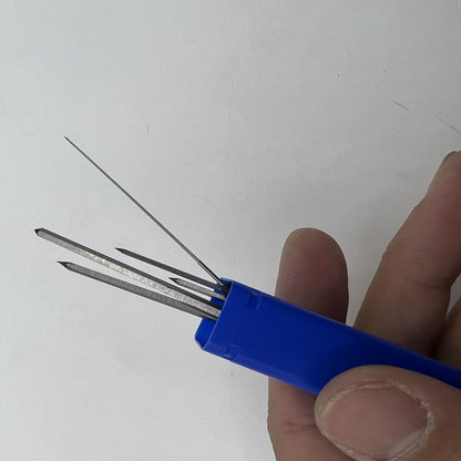 Horotec MSA02.152 assorted cutting broaches set for precise watch accessory fitting and adjustments.
