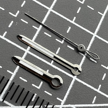 2er Set Uhrenzeiger Silber für ETA 2824 2834 2836 2846 Uhrwerk