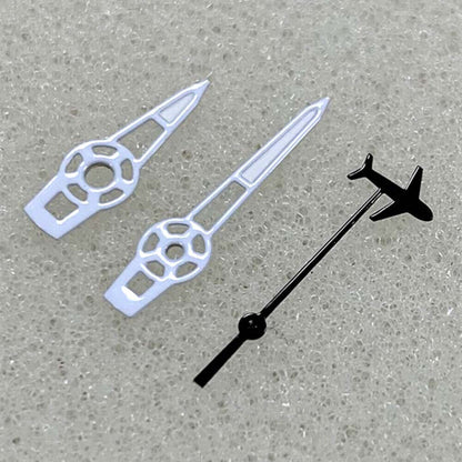 Plane Small Second green luminous watch hands for NH35/NH36/4R/7S movements, precision accessory