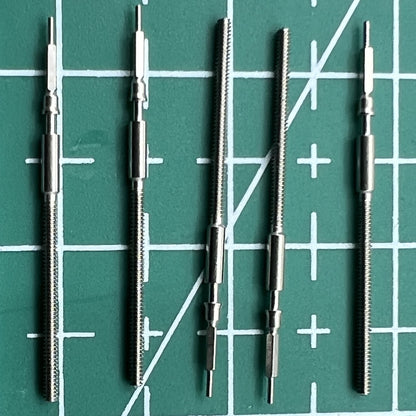 Wholesale set of watch winding stems for Miyota 9015 movement, ideal for precise watch repairs.