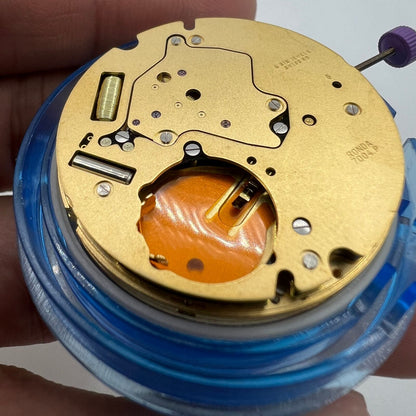 Ronda 7004P Swiss Quartz 3 Hands watch movement ensuring precise timekeeping and long-lasting durability.