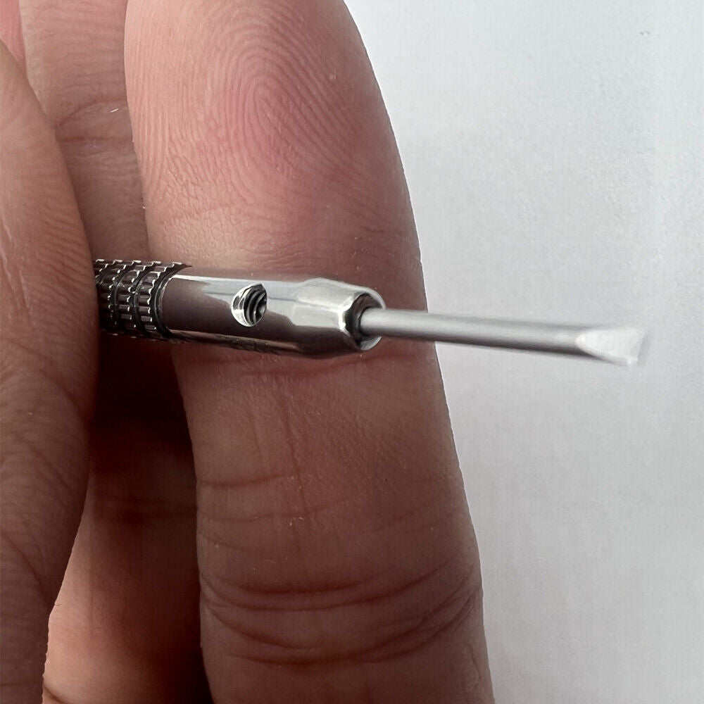 Horotec MSA01.218 precision screwdriver 120mm, 1.20mm tip, perfect for delicate watch repair tasks
