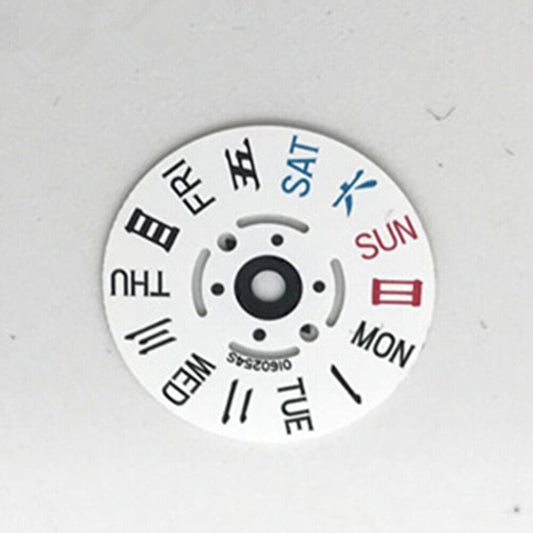 Replacement Watch Watch Week Dial Disc Fit For Movement NH36 Spare Parts