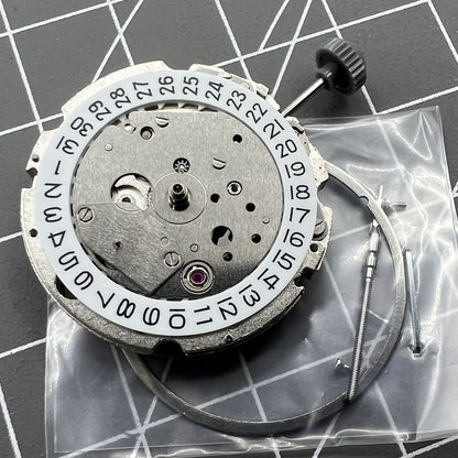 Miyota 8217 automatic watch movement with small second at 9, precision Japan-made mechanism for accessories.