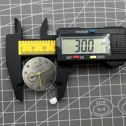 7750 7753 mechanical watch movement with small second at 6 o'clock, three hands for precise timekeeping