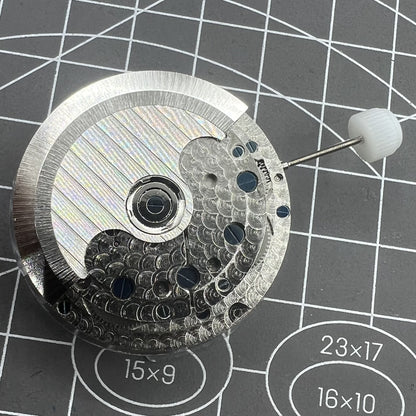 Automatisches mechanisches Uhrwerk Shanghai Doppelte offene Unruh bei 6 Uhr