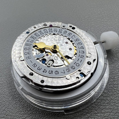 Shanghai 3285 Automatik GMT watch movement with 4 hands, ideal for Greenwich timekeeping and replacements.