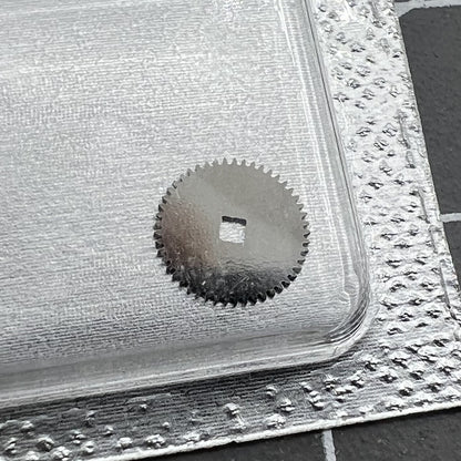 Ratchet wheel replacement for ETA 2892 watch movement, precision spare part for repair.