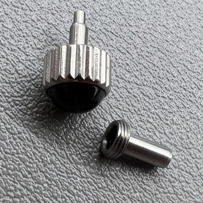 6.5MM Schwarze Keramikkrone Ersatzteil Generisch Für J12 Uhr